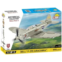 Cobi Historical Collection 5746 - Bell P-39D Airacobra SOVI, WWII, 361 Bauteile