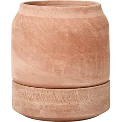 Viva selbstbewässernder Kräutertopf 14 cm, rosa