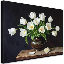 LEINWANDBILD Blumen 90x60cm