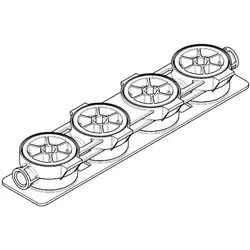 hansgrohe Whirlstrahleinsatz komplett Rainfall 98869000