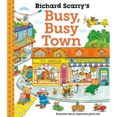 Richard Scarry's Busy Busy Town, Taschenbuch von Richard Scarry, Faber & Faber, 978-0-571-37509-7