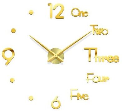 Inspire Essentials Large 3D Wall Clock Luminous DIY Modern Silent Wall Decor 11