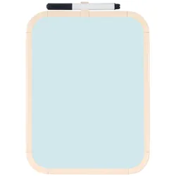 Bi-Office Easy Magnettafel Sky, 27,9x35,5cm, lackierte Stahloberfläche, Beiger Kunststoffrahmen
