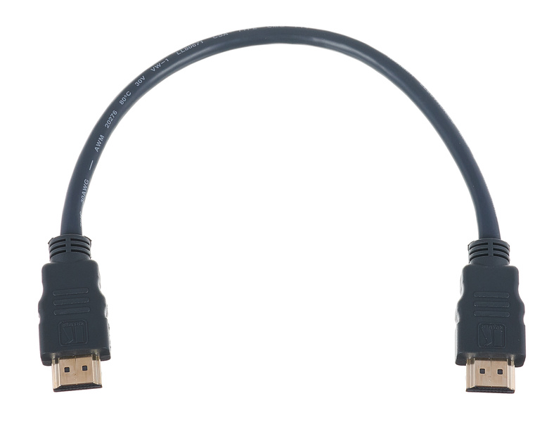 Kramer C-MHM/MHM-1 HDMI 0.3m Bk