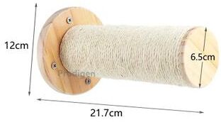 Inspire Select Cat Wall Climbing Shelf Set With Scratching Post, Cozy Bed & Hideaway House Multi Level Cat Tree Tower Furniture scratching Post A