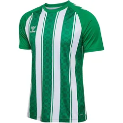 hummel hmlMATCH Striped Fußballtrikot 6129 - jelly bean/white 128