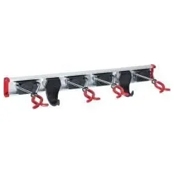 Gerätehalterschiene 0,50m 4 Halter 2 Haken
