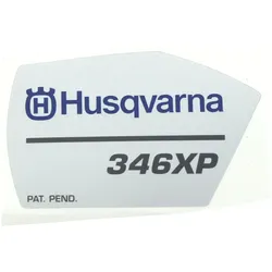 Original Husqvarna Aufkleber 346XP für 346 XP und 346 XP G