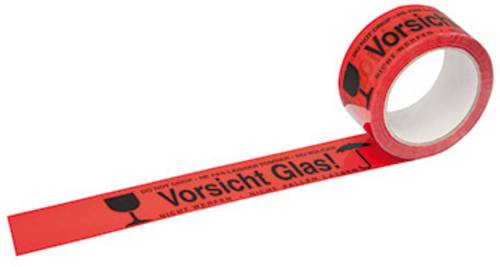 HEAD Signalklebeband Text des Aufdrucks: Vorsicht Glas (L x B) 60m x 50mm PP 66m