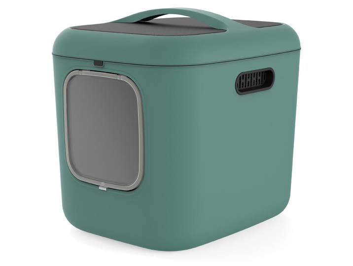 Rotho Katzentoilette WHITE XL - Farbe grün