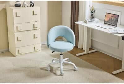 No "21"" W Small Office Chair Task Chair With Wheels"