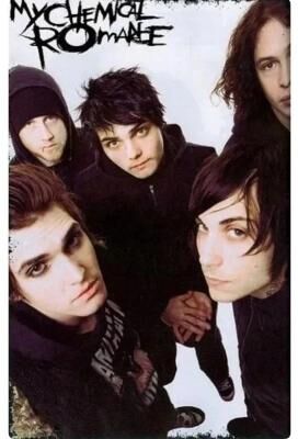 Uplifted Finds "My Chemical Romance ""MCR"" Canvas Poster   Emo Rock Music Band Wall Art 20 X 30 Cm Unframed cj56078"