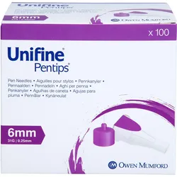 Unifine Pentips 6Mm 31G 100 ST