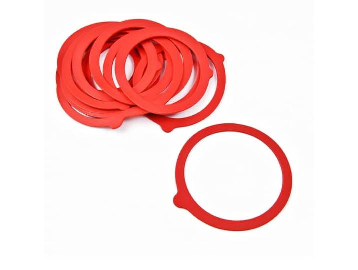 Rouge en caoutchouc de rechange Joints 20 pack - 110/93 mm - Joints pour bocaux IKEA\, Kilner & Fido