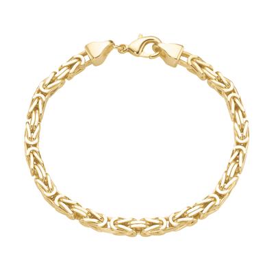 Königsarmband FIRETTI "Schmuck Geschenk Tombak Armschmuck Armband" Gr. 21, gold (gelbgoldfarben), Armbänder, Herren, 21, Tombak, Königsarmband, Made in Germany