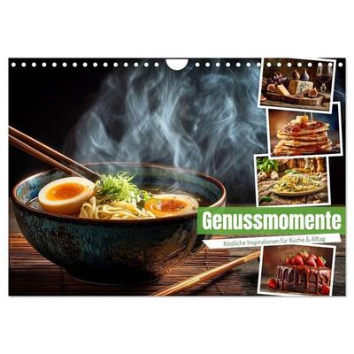 Genussmomente (Wandkalender 2027 DIN A4 quer), CALVENDO Monatskalender