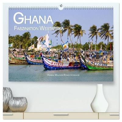 Ghana - Faszination Westafrika (hochwertiger Premium Wandkalender 2027 DIN A2 quer), Kunstdruck in Hochglanz