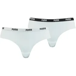 2er Pack PUMA Microfiber Brazilian Slip Damen white XS