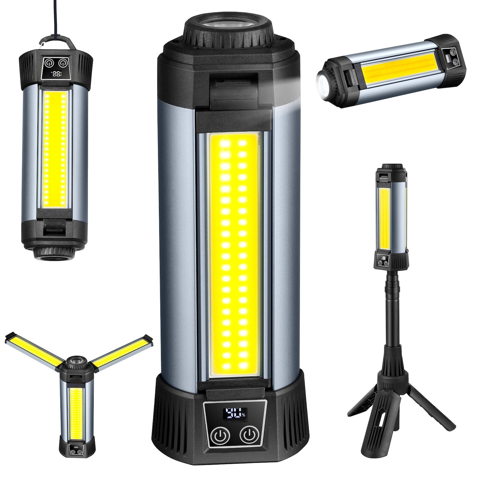 Steinborg 12in1 Multifunktionsleuchte LED-Campingleuchte 2000 Lumen 6000mAh
