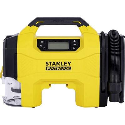 STANLEY SXVI02001 Akku-Kompressor 10 bar 12V Adapter zum Betrieb per Kabel, Digitales Display