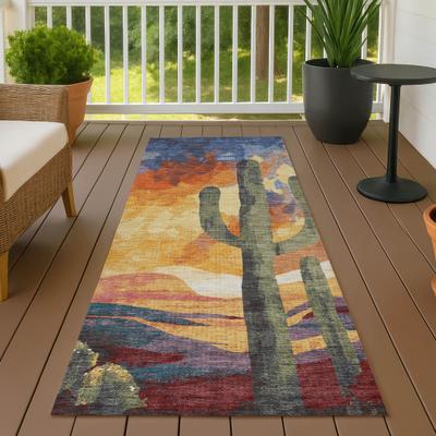 Addison Rugs Machine Washable Indoor/ Outdoor Desert Inspiration Chantille Rug