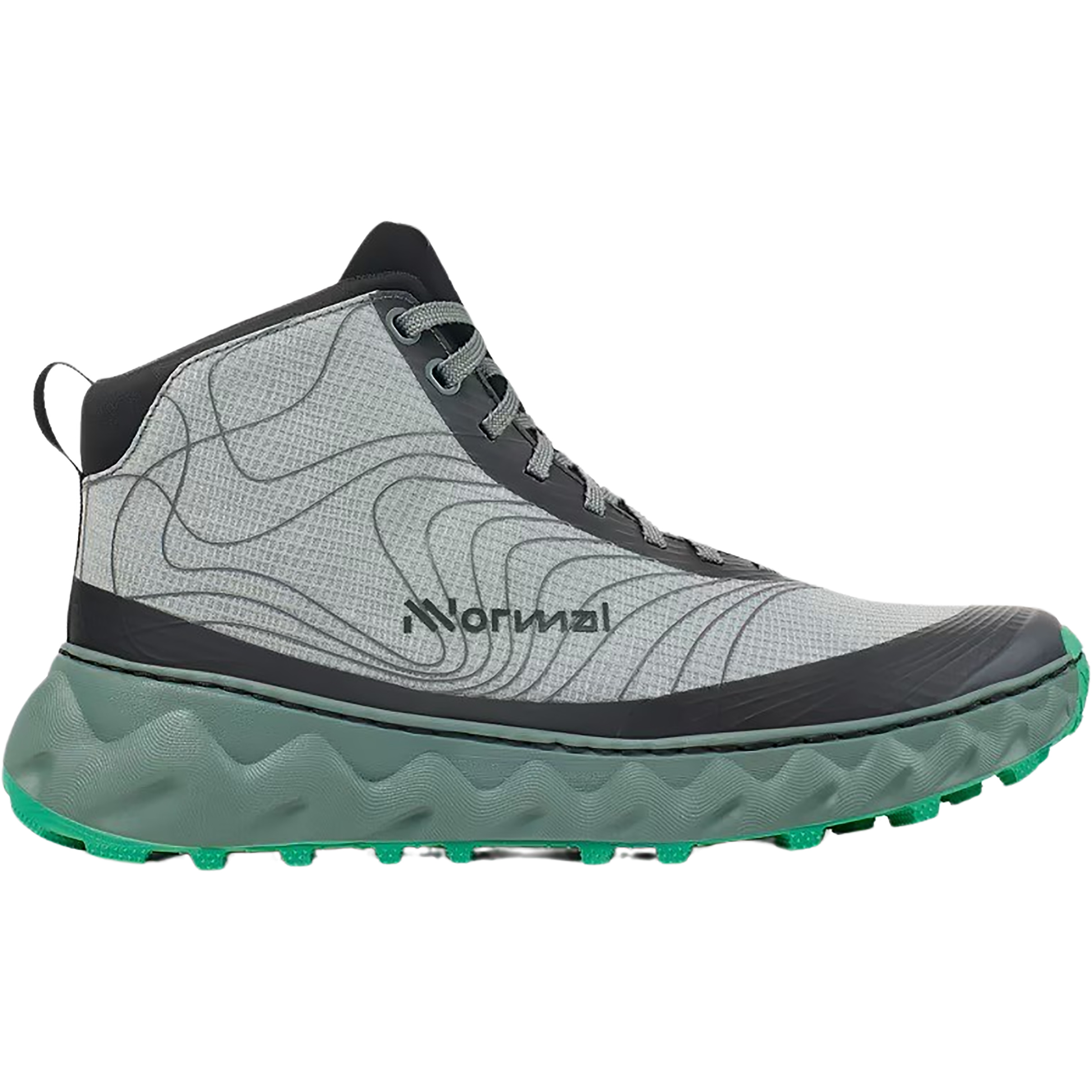 NNormal Tomir 2.0 Boot Wanderschuhe grau Größe 44 Trekking Atmungsaktiv