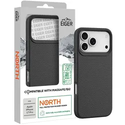 Eiger North (Apple iPhone 17 Pro), Smartphone Hülle, Schwarz