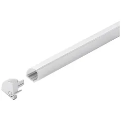 Halemeier, Profil + Stange, LED Anbauprofile ChannelLine H 45° mit Lichtblende