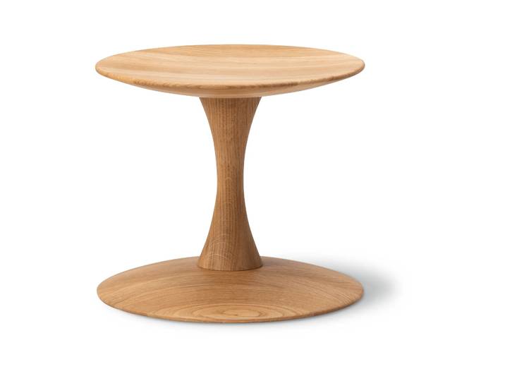 Fredericia Furniture ND102 Trisse runder Hocker Geölte Eiche, Ø32x28 cm