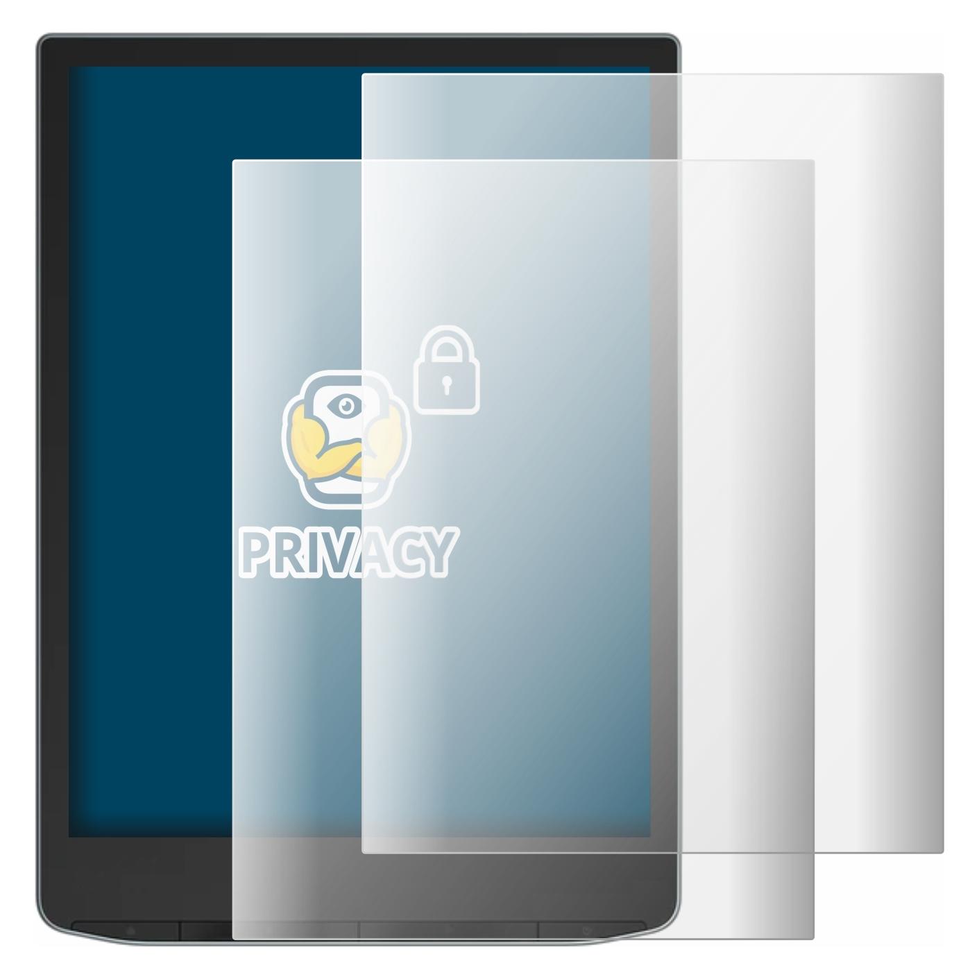 Brotect Sichtschutzfolie für Vivlio InkPad Color Anti-Spy Privacy Folie Blaulicht-Schutz (Vivlio InkPad Color 3) (4365158)