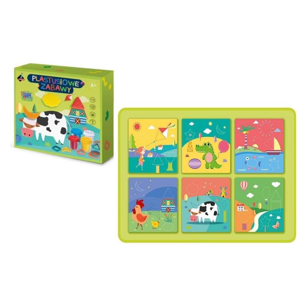 Askato Plastikspielset - Geometrische Formen (123851)