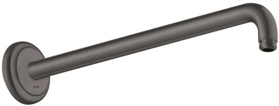 Hansgrohe Brausearm 27348340 389mm, 90Grad Winkel, Wandmontage, brushed black chrome
