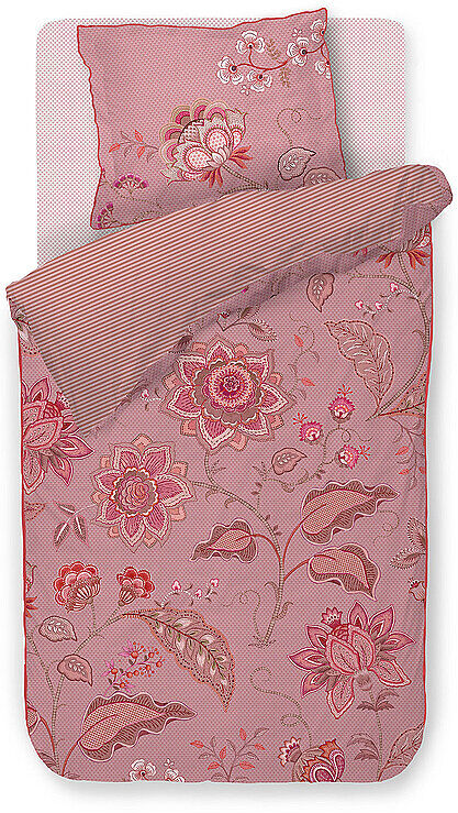 PIP STUDIO Perkal Bettwäsche MUMBAI NIGHT 70x90cm/140x200cm Rosa rosa EG