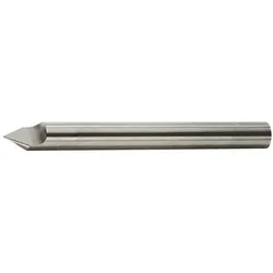 Wilke, Zubehör Maschine, Gravierstichel Profil D Ø 8 mm VHM Gesamtlänge 75 mm