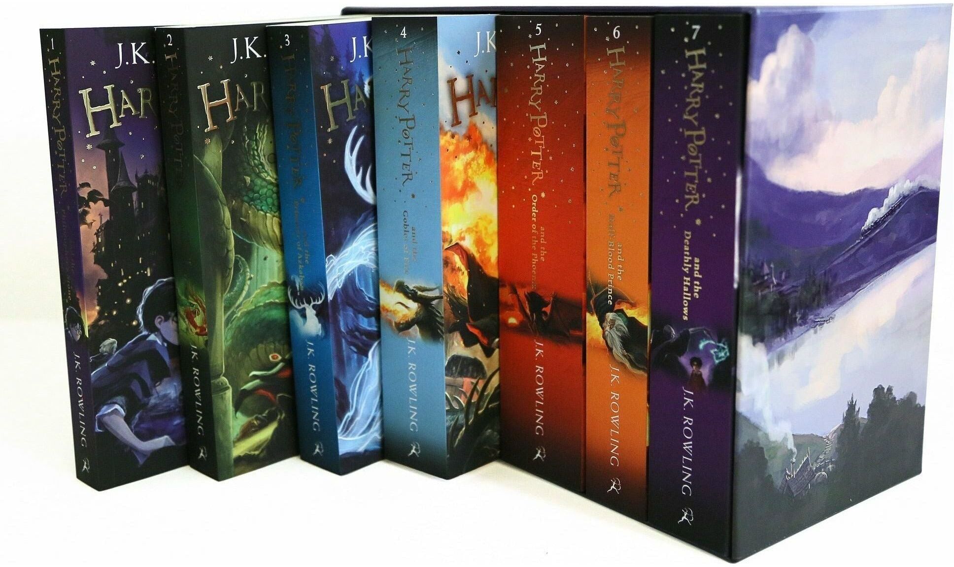 Bloomsbury Publishing The Complete Harry Potter 7 Books Collection By J.K. Rowling Box set