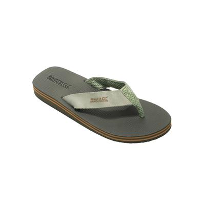 Sandale REGATTA "Rico", Herren, Gr. 44, grün, Obermaterial: 100% Textilmaterial TEXMAT., Schuhe Sandale