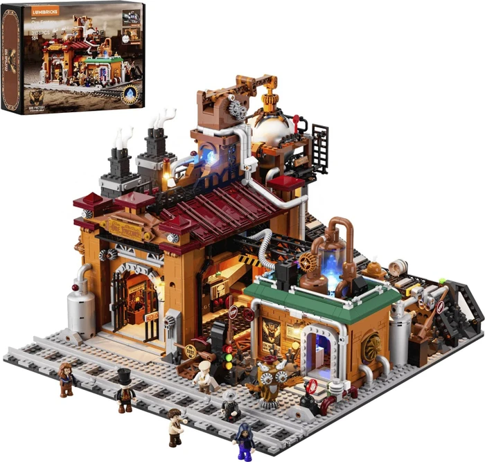 Lumibricks Steampunk Erzfabrik