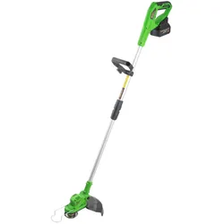 Procraft, Rasentrimmer, PTA24 BL Akku Trimmer 20 V 150 mm + 1x Akku 3,0 Ah + Ladegerät (Metallschneideblatt, Trimmfaden)