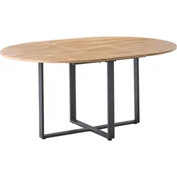 ESSTISCH Braun 120-160/120 cm Alexandrina