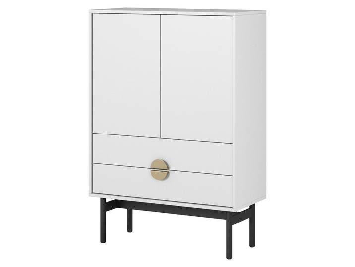 Selsey Stoon II - Meuble haut à 2 portes\, blanc\, 85 cm