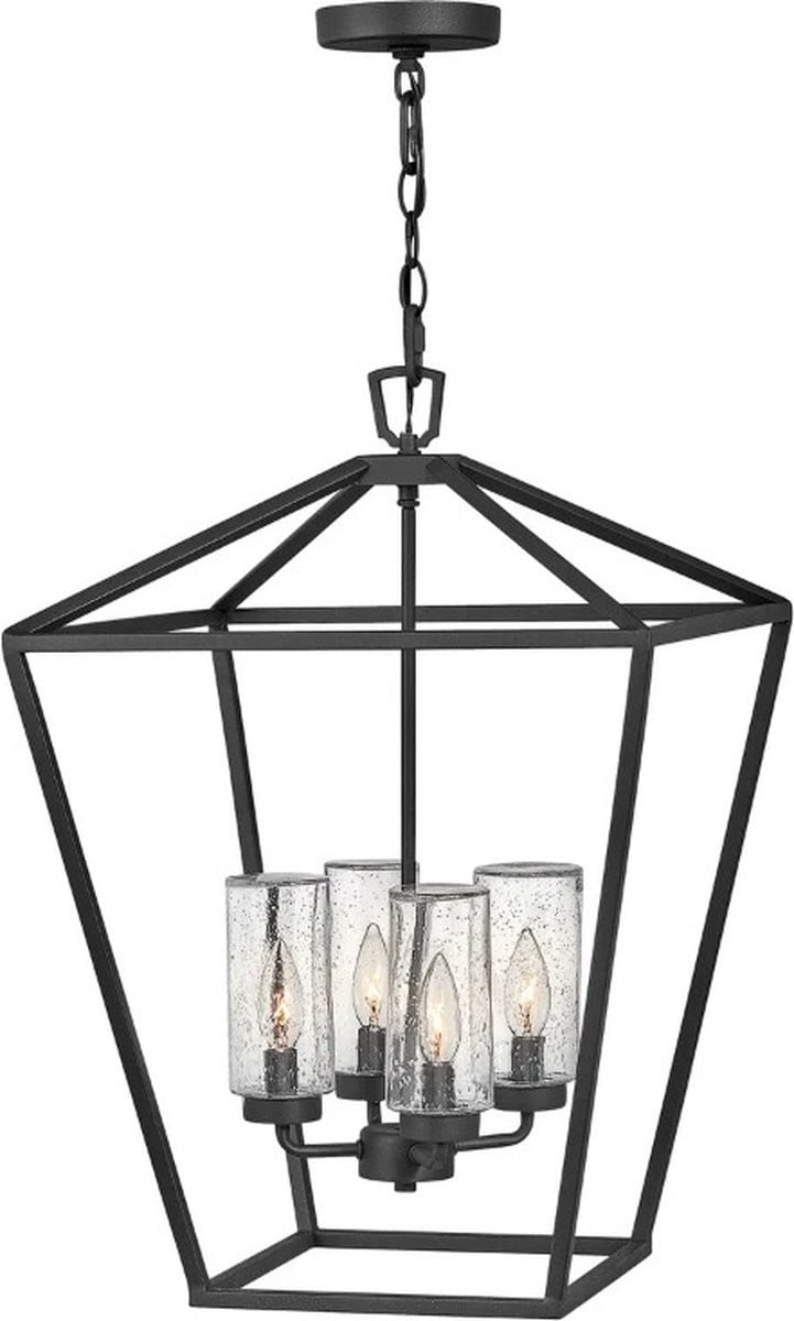 Hinkley Alford Place LED Buiten Hanglamp - Museum Black
