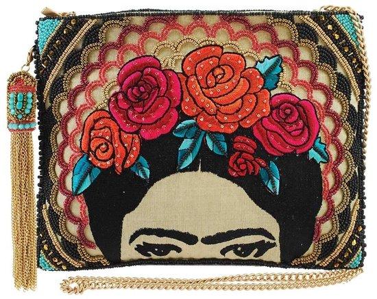 Crossbody Clutch Handtas, Mehrfarbig, Damen