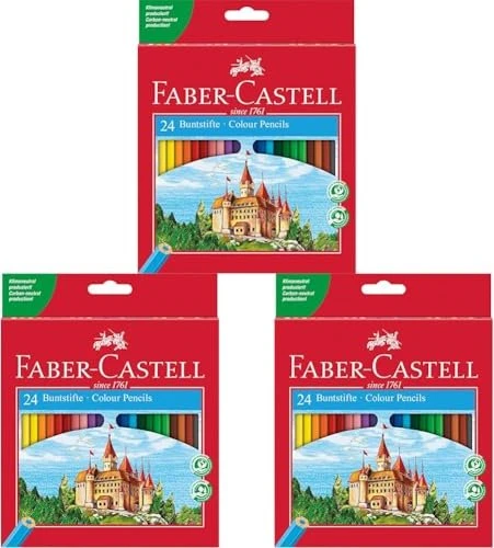 Faber-Castell Buntstift Castle 24er Kartonetui