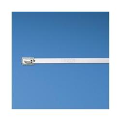 Panduit Stainless steel cable tie, standard, 2", Metal, 20.1 cm (Metallkabelbinder, 201 mm, 100 Stk.) (MLT2S-CP)