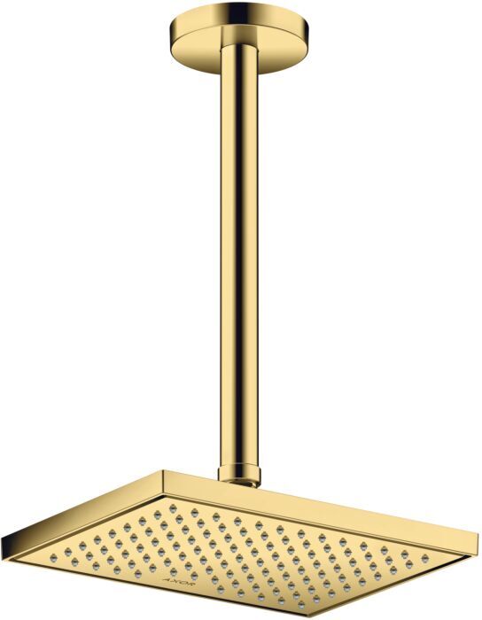 Hansgrohe Axor Kopfbrause 35387990 Decken- oder Wandmontage, polished gold optic