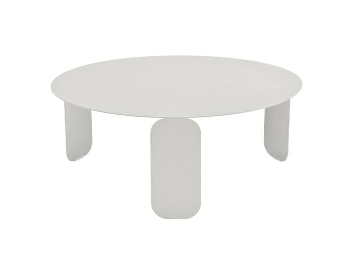 Beistelltisch, Stahl, Ø 80 cm, Höhe 32,5 cm, Modern, Outdoor, Fermob
