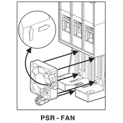 ABB PSR-FAN60-105A Lüfter für PSR60-105 Sanftanlasser 1SFA896313R1001