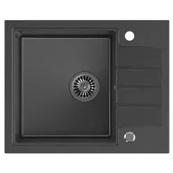 Quadron Spülbecken Schwarz HCQP6250CZK
