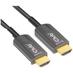 club3D HDMI Anschlusskabel HDMI-A Stecker 20.00 m Schwarz CAC-1379 HDMI-Kabel