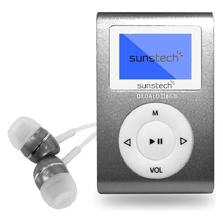 Sunstech MP3 Dedalo II 8Gb micro USB (8 GB) (DEDALOIII8GBGY)